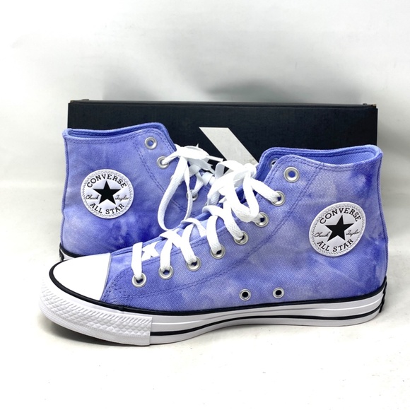 Converse Chuck Taylor High Top Shoe Ultraviolet Canvas Men Size Sneakers A04961F - Picture 8 of 10